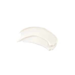 acne-safe mineral sunscreen SPF 40 smear showing white shade that dries clear