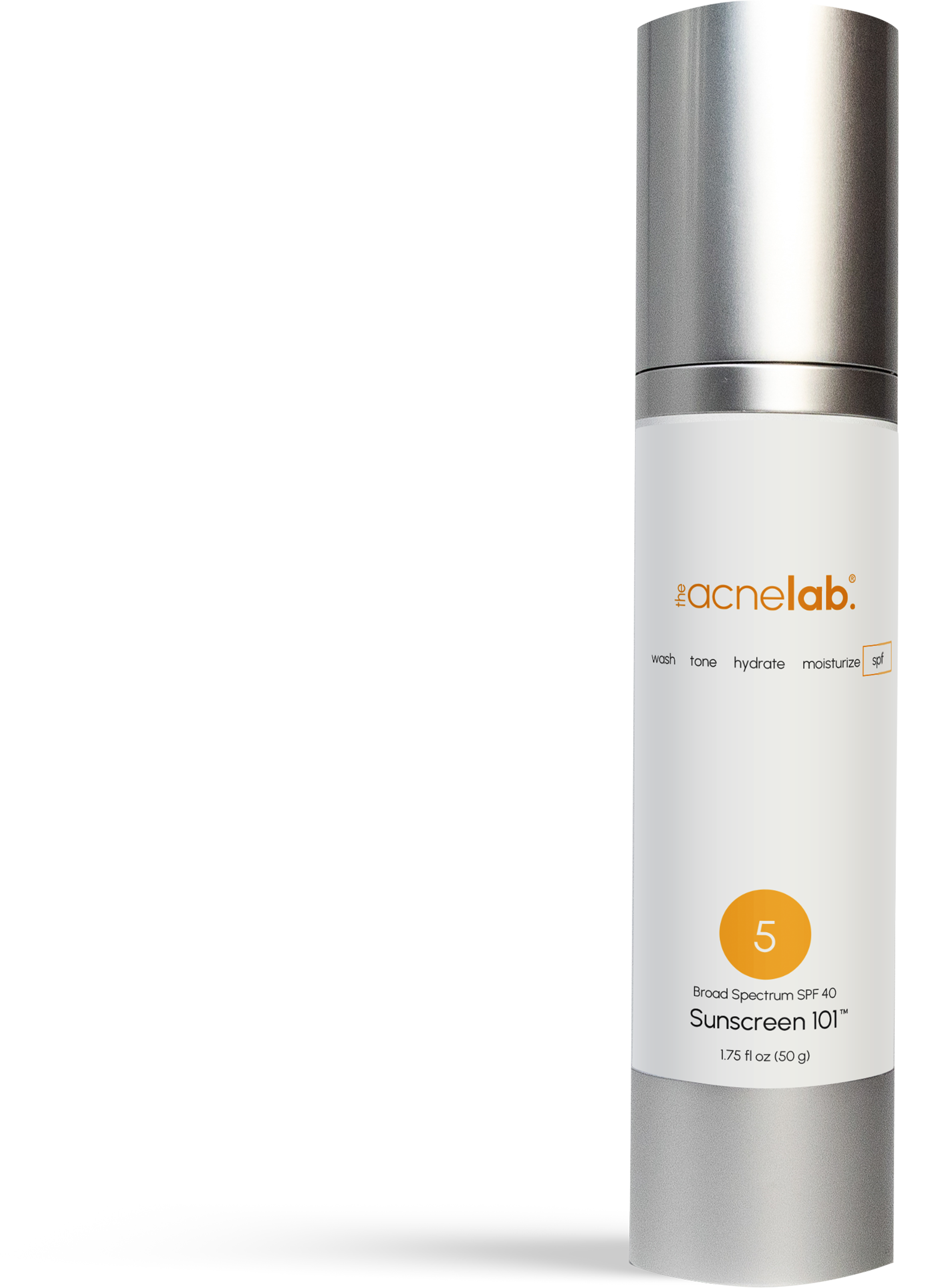 Tutorial video showing how to apply the Acne Lab Sunscreen 101 with SPF 40 as part of a daily acne skincare routine.